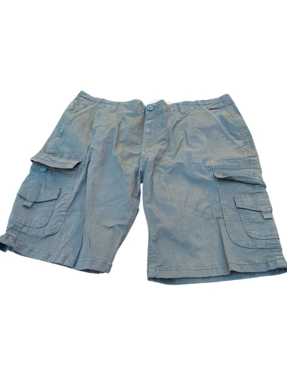 Weatherproof Vintage Mens Size 38 Cargo Shorts Gray With Pockets 1430